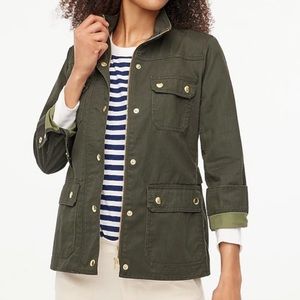 J.Crew Green Utility Jacket